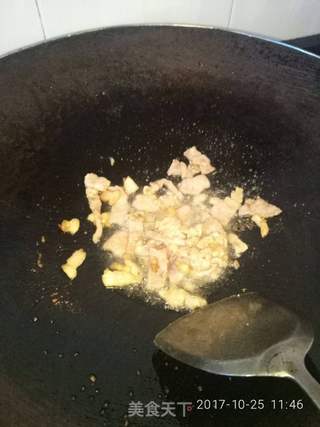 金瓜炒饭的做法步骤:7
