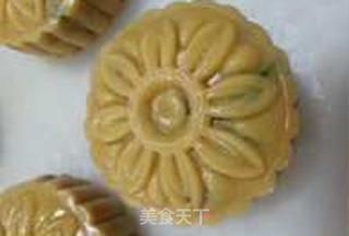传统五仁月饼的做法步骤:14