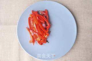 香煎猪扒佐糖醋甜椒的做法步骤:4