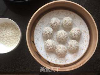 珍珠丸子的做法步骤:5