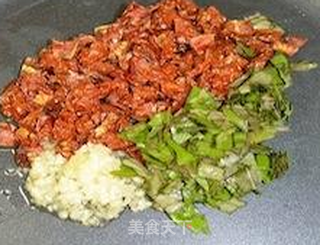 干锅罗勒双丁炒饭--迷你蕃茄干(一)的做法步骤:9