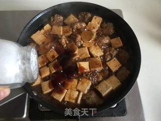 豆腐炖肉丸的做法步骤:8