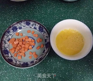 什锦炒饭的做法步骤:5