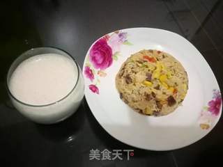 茄子炒饭的做法步骤：7