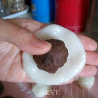 冰皮月饼50g(双馅:绿豆和红豆)的做法步骤:12