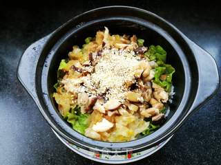 简易美味的煲仔饭的做法步骤:9