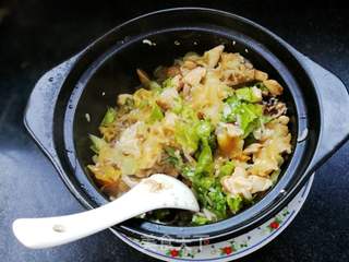 简易美味的煲仔饭的做法步骤:10