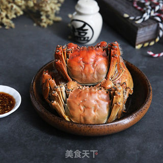 秋风起,蟹膏肥——清蒸大闸蟹的做法步骤:9