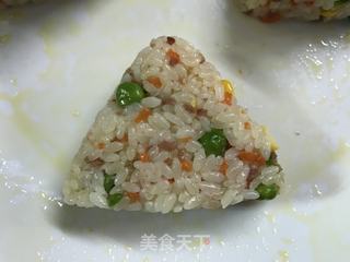 培根杂蔬饭团 的做法步骤：11