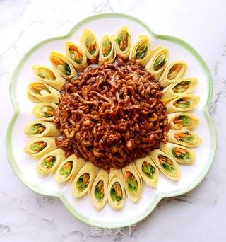 京酱肉丝的做法步骤:16