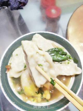 纯手工香菇猪肉水饺的做法步骤:15