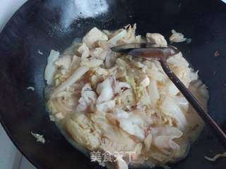 白菜炖粉条冻豆腐的做法步骤:12
