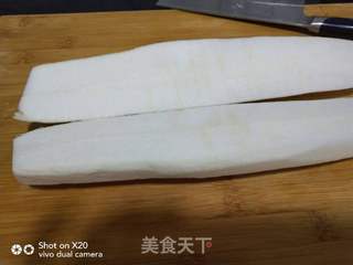 糖醋白萝卜的做法步骤:2
