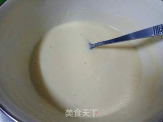 椰香香蕉班戟的做法步骤:4
