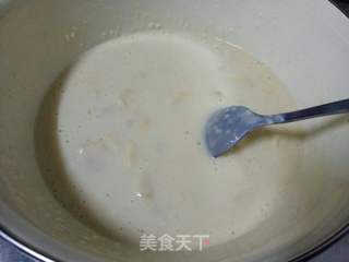 椰香香蕉班戟的做法步骤:8