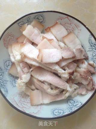 川味回锅肉的做法步骤:5
