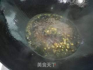 油豆腐扒菜心的做法步骤:9