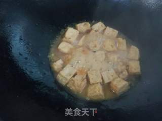 油豆腐扒菜心的做法步骤:15