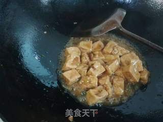 油豆腐扒菜心的做法步骤:17