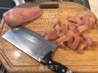 鸡肉芦笋水饺的做法步骤:4