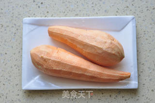 燕麦红薯饼的做法步骤:2