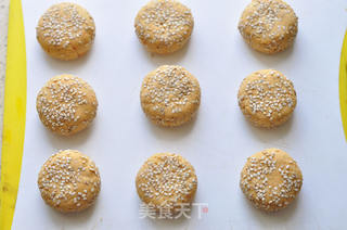 燕麦红薯饼的做法步骤:8