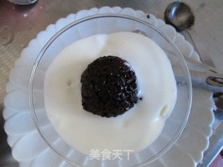黑米奶酪水果杯的做法步骤:11