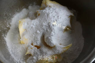 咖啡饼干的做法步骤：2