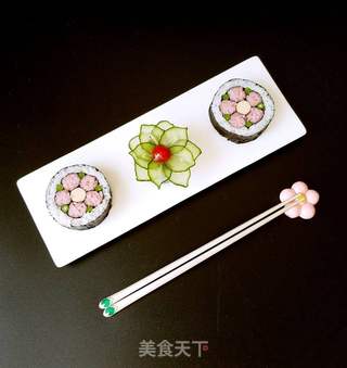 花朵寿司的做法步骤:17