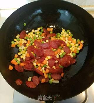 荷叶饭的做法步骤:3