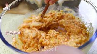 韩式鱿鱼泡菜饼的做法步骤:10