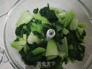 油菜木耳鸡蛋馅饼的做法步骤:7