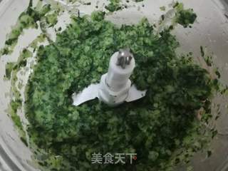 油菜木耳鸡蛋馅饼的做法步骤:8