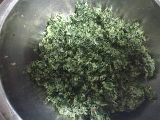 油菜木耳鸡蛋馅饼的做法步骤:9
