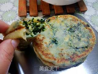 油菜木耳鸡蛋馅饼的做法步骤:26