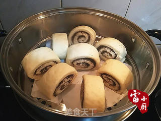 豆浆馒头的做法步骤:9