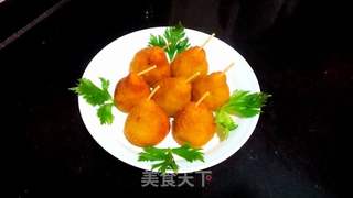 红薯黄金大鸭梨的做法步骤:11