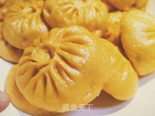 南瓜包子的做法步骤：8