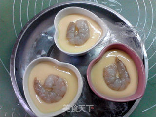 虾仁蒸蛋羹的做法步骤：10