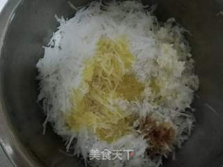 秋季滋阴润肺:萝卜丝馅饼的做法步骤:10