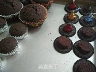 万圣节 海盗杯子巧克力蛋糕的做法步骤:6