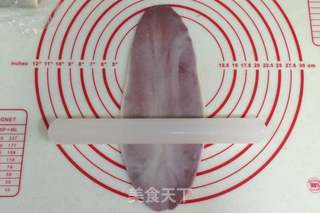 四色螺旋蛋黄酥的做法步骤:14