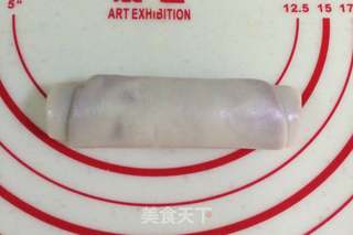 四色螺旋蛋黄酥的做法步骤:15