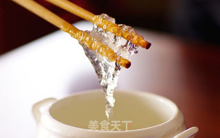 燕窝雪梨羹的做法步骤:6