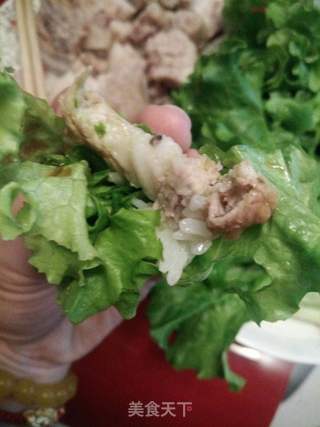 韩式生菜包无花肉的做法步骤:11