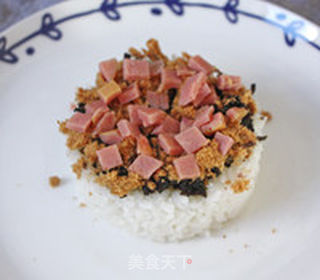 明太鱼籽沙拉饭的做法步骤:9