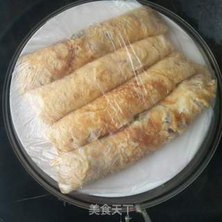 鸡蛋卷的做法步骤:5