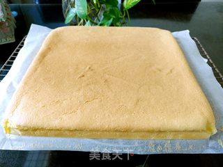 苹果酱蛋糕卷的做法步骤:13