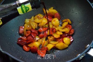 醋椒猪排饭的做法步骤:7