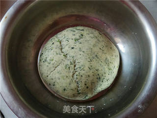 菠菜花卷的做法步骤:4